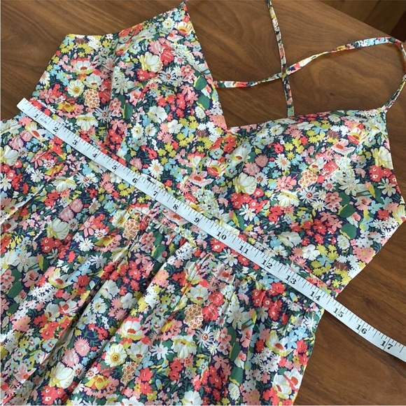 J Crew Lace-up back dress Liberty® Thorpe floral - 4 - Picture 9 of 10